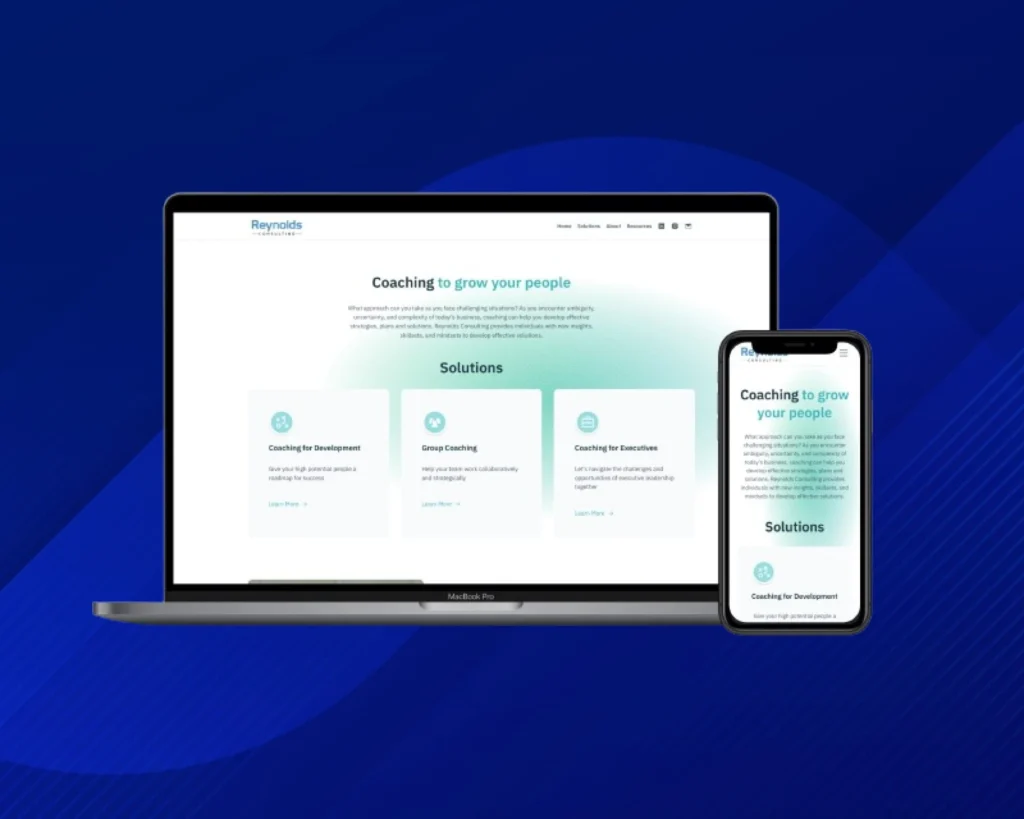 Portfolio Reynolds Firm Website