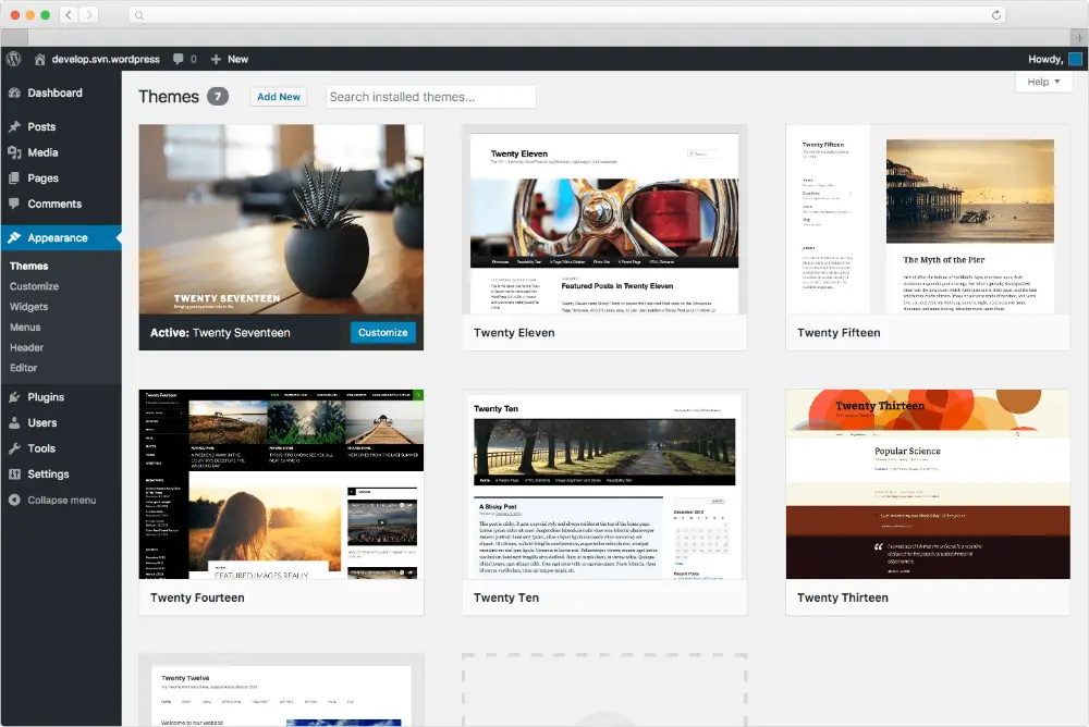WordPress Services WordPress Design